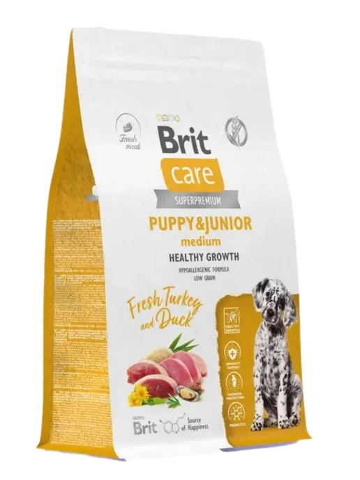 Сухой корм Brit care Dog Healthy для собак, щенки, 1,5 кг, фото 2
