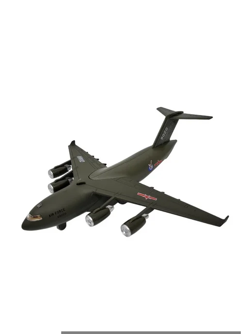 Самолет Die-Cast C-17 Loadmasters, зеленый