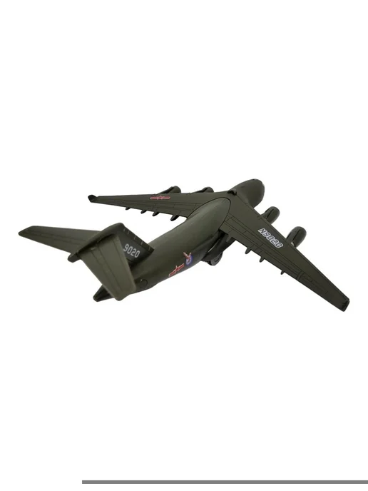 Самолет Die-Cast C-17 Loadmasters, зеленый, фото 2