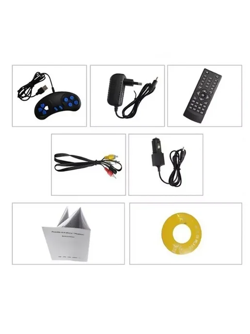 Портативный DVD EVD плеер Protlab 7.8" с TV FM играми, вариант, фото 8
