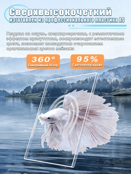 Аквариум для рыбок 15 л готовый комплект, 15 л, фото 6