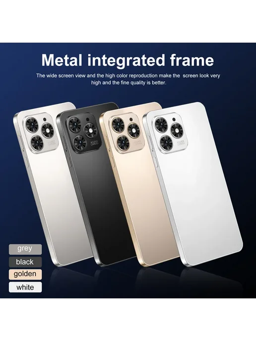 Смартфон Pro Max App E 17 Pro Max 16/1024 ГБ, черный, фото 6