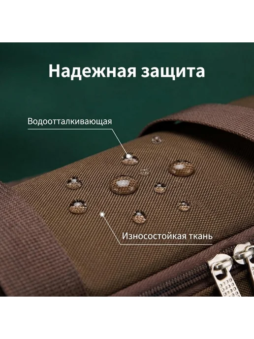 Сумка дорожная ручная кладь для путешествий, серый, фото 2