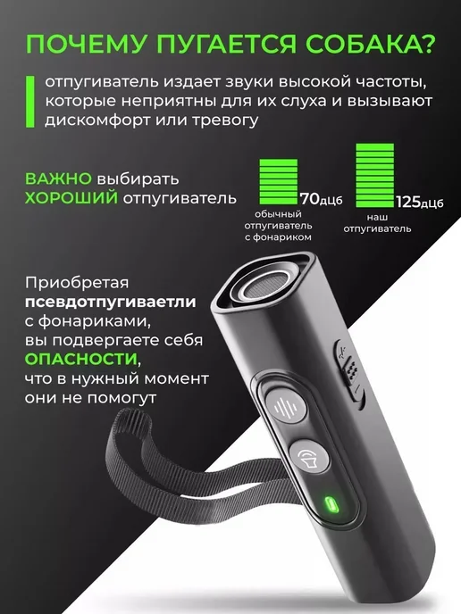 Артефакт, отпугивающий собак от фонарика, вариант, фото 6
