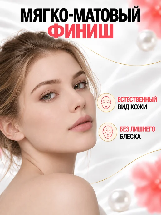 PrettyGirl Тональный крем для лица очень светлый 01 слоновая кость, 45 мл, фото 4