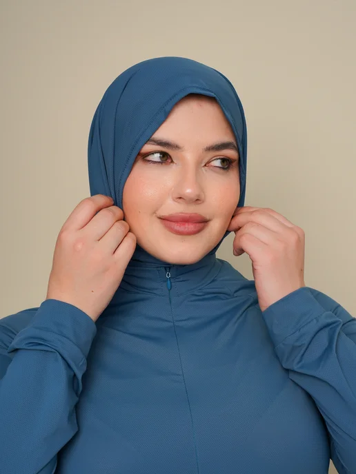 Roza Hijab Буркини мусульманские купальные костюмы, фиолетовый, фото 4