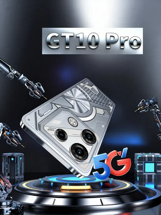 Смартфон Bobarry Gt10 Pro 1/1024 ГБ, черный, фото 2