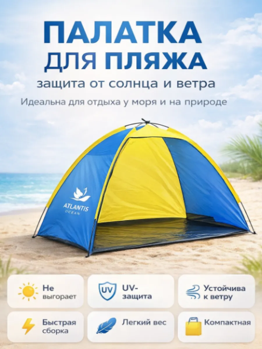 Пляжная палатка ATLANTIS OCEAN