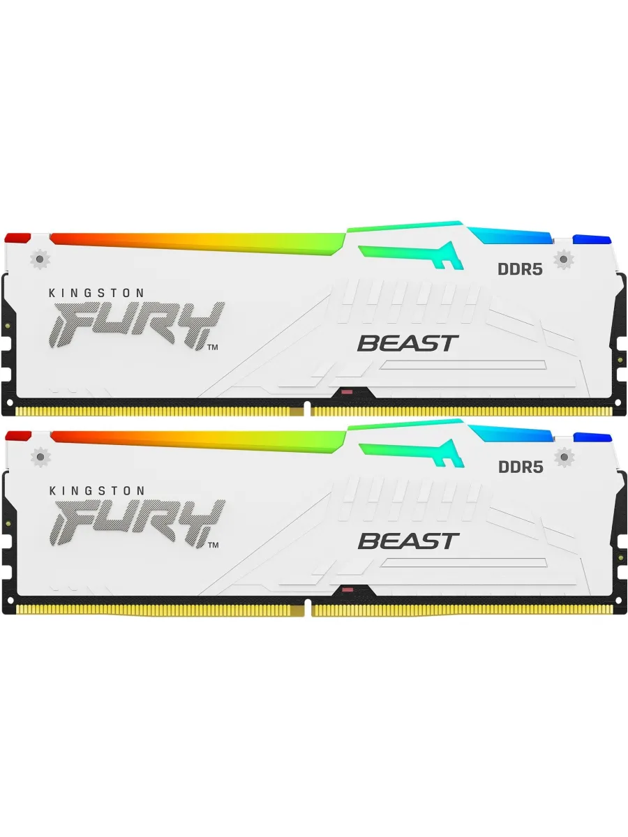 Kingston Память DDR5 2x32GB 5600MHz KF556C36BWEAK2-64 Fury Beast RGB