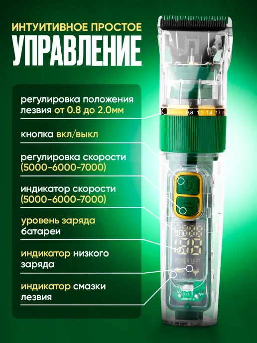 MisterX Мощная машинка для стрижки собак и кошек безопасная, вариант, фото 8