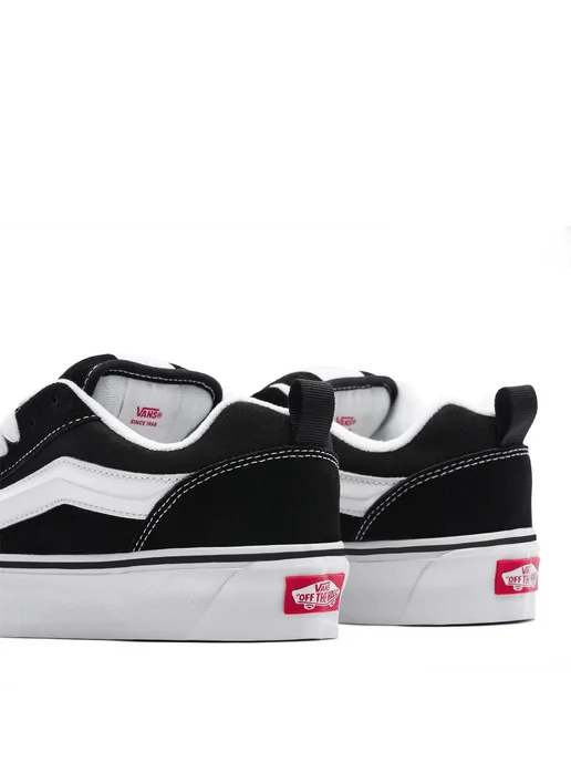 Vans Кеды Knu School повседневные дутые на толстой подошве, черный, фото 7