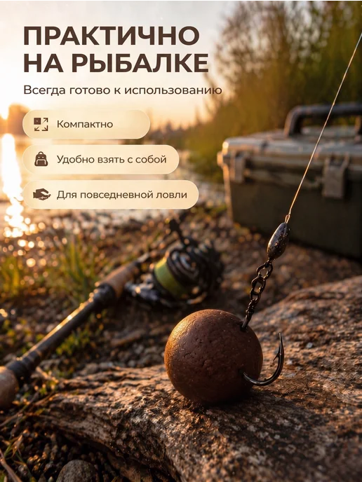 Family Joys Home Протеиновое тесто для рыбалки №1, 100 г, Шоколад, 100 г, фото 5