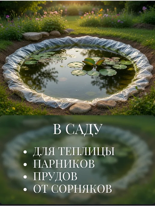 Комплект Лайн Пленка для теплиц укрывная 3х10 200 400 мкм, 3x10, фото 4