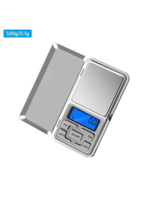 Ювелирные весы 500г 0.1г цифровые без батареи, 500 г, 0,1 г, фото 2