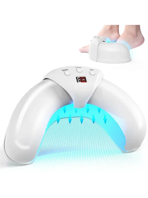 Лампа для ногтей UV IR LED с дисплеем, складная, быстрый суш, вариант, фото 4