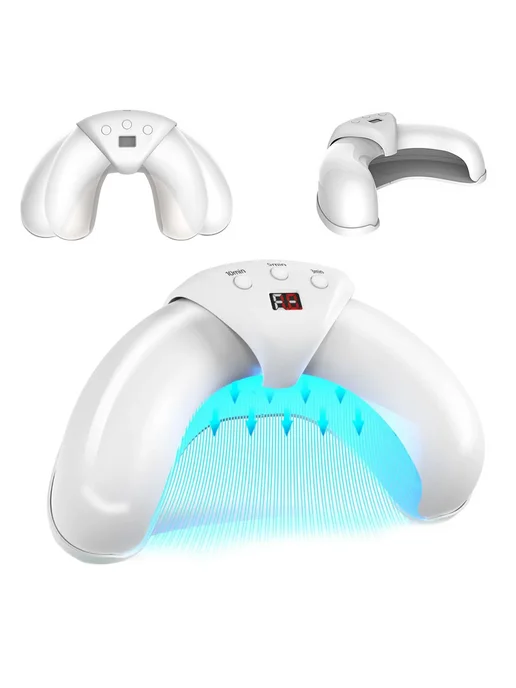 Лампа для ногтей UV IR LED с дисплеем, складная, быстрый суш, вариант, фото 5