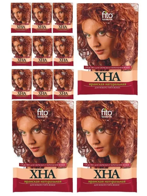 Fito косметик Хна Иранская натуральная, 25г*12шт, 25 г, 12 шт