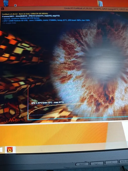 Видеокарта Asus RX 570 4Gb, 4 ГБ, фото 5