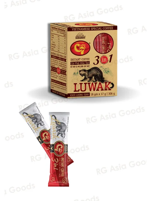 С7 Huca Food Кофе растворимый Luwak Порошковый 306г, 306 г, фото 8