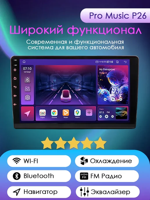 ProMusic Магнитола P26 для Hyundai Sonata 7 LF 2017-2019 6 128, вариант, фото 6