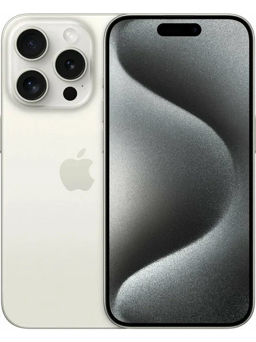 Смартфон Apple iPhone 15 Pro 512 ГБ (восстановленный), белый, фото 2