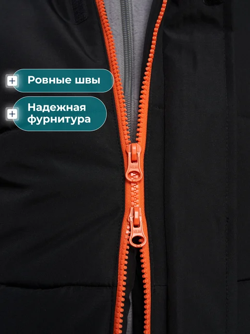 Matrix Sport Пальто зимнее для мальчиков свободного кроя с капюшоном, вариант, фото 7