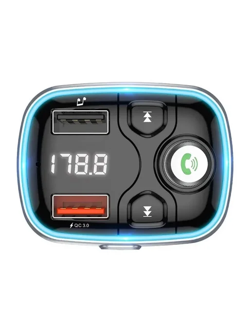 Многофункциональный FM-модулятор с Bluetooth и USB, вариант, фото 4