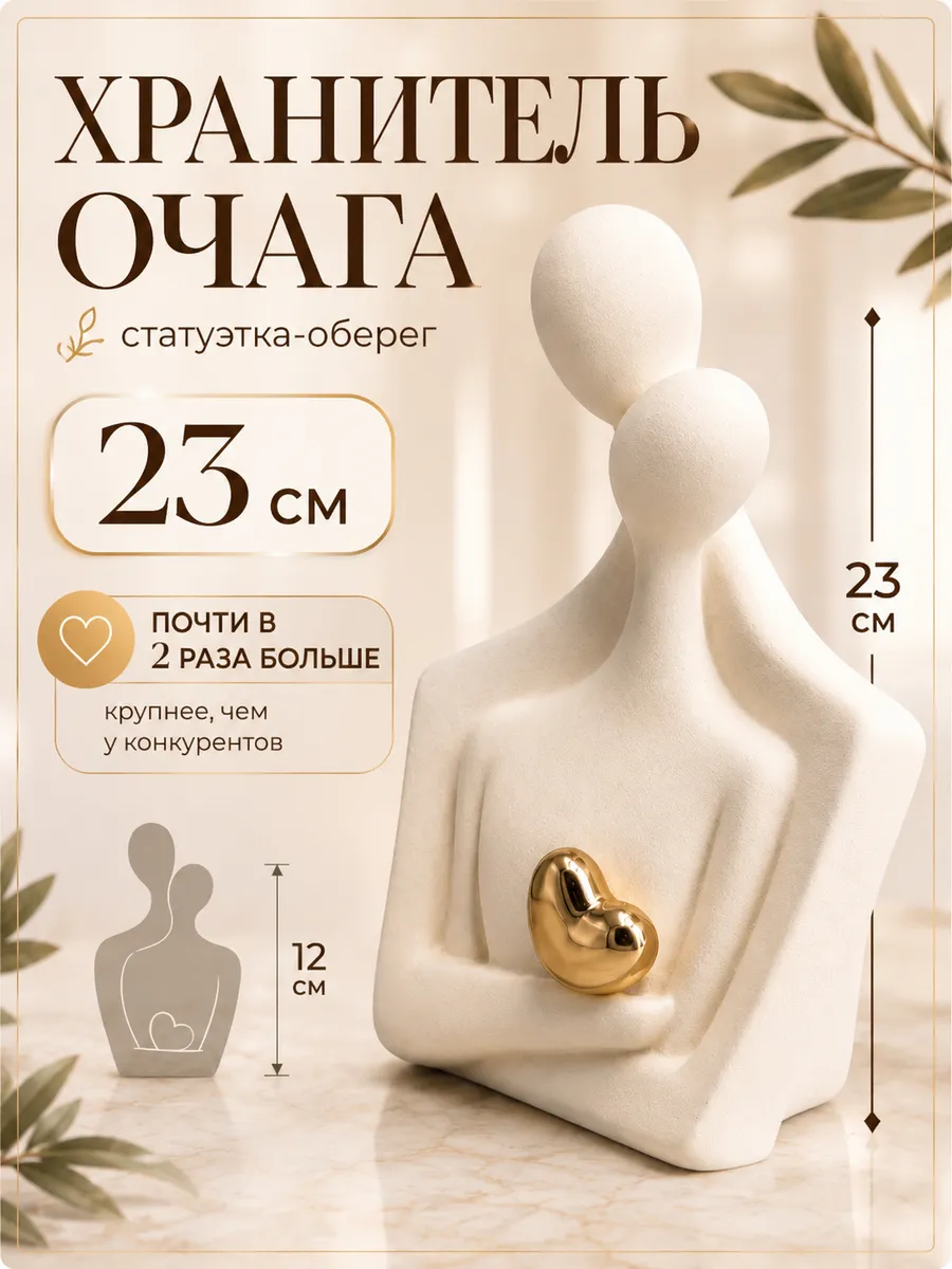 Статуэтка для декора и интерьера Пара