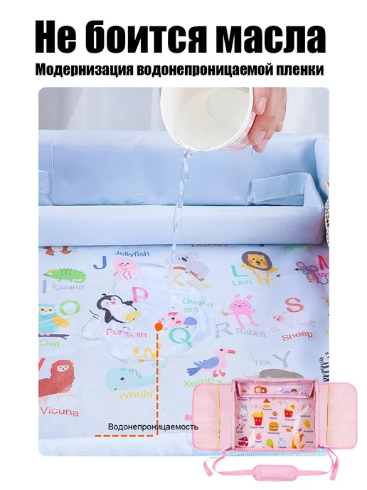 Автостолик детский розовый для девочки в машину, розовый, фото 4