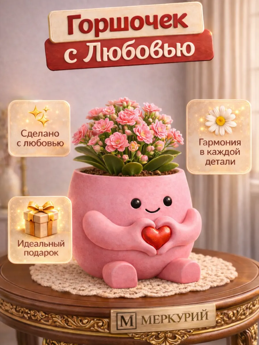 Горшок для цветов кактусов алое и суккулентов