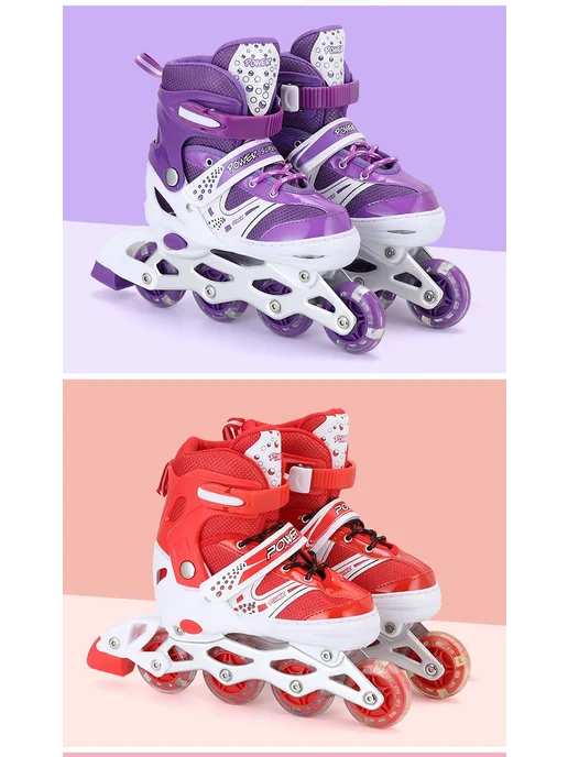 Zapataga Роликовые коньки раздвижные, фиолетовый, фото 2