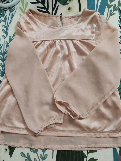 Блузка H&M на девочку р. 104, розовый, фото 6