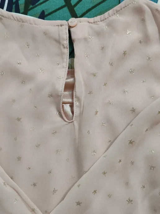 Блузка H&M на девочку р. 104, розовый, фото 7