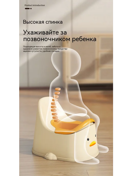 Горшок унитаз детский с крышкой и ручками L, розовый, фото 2