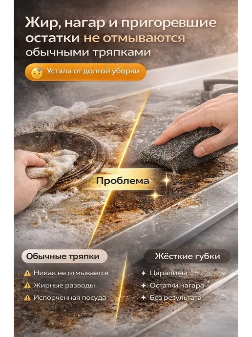 TIDDO2 Тряпочки для уборки на кухне и мытья посуды, серый, фото 3