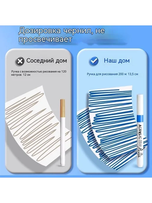 Ручка 48 цветов, 60 цв., фото 4