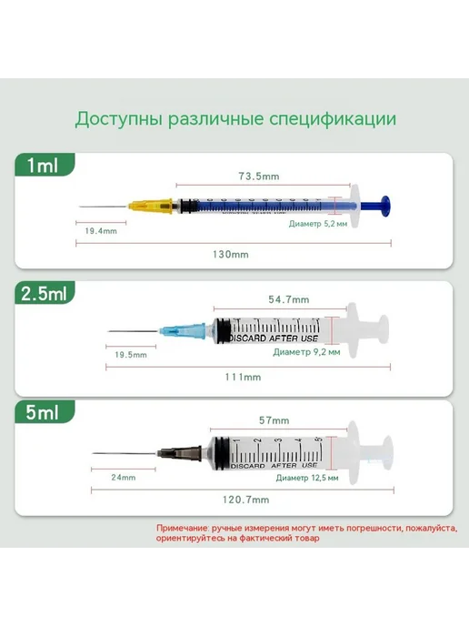 Шприцы 5 мл, 5 мл, фото 3