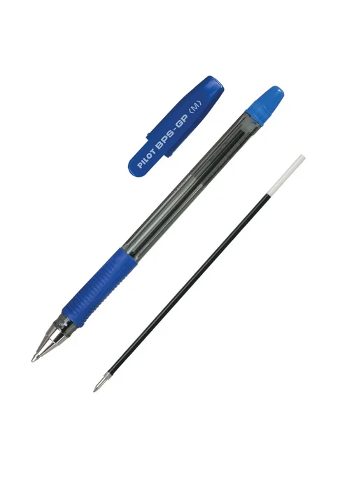 PILOT Ручка шариковая "Bps-gp" синяя 0.32мм, 2 штуки, 2 шт, фото 3