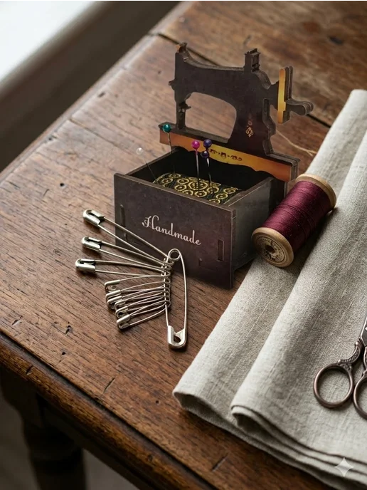 Набор английских булавок 10шт, 10 шт, фото 5
