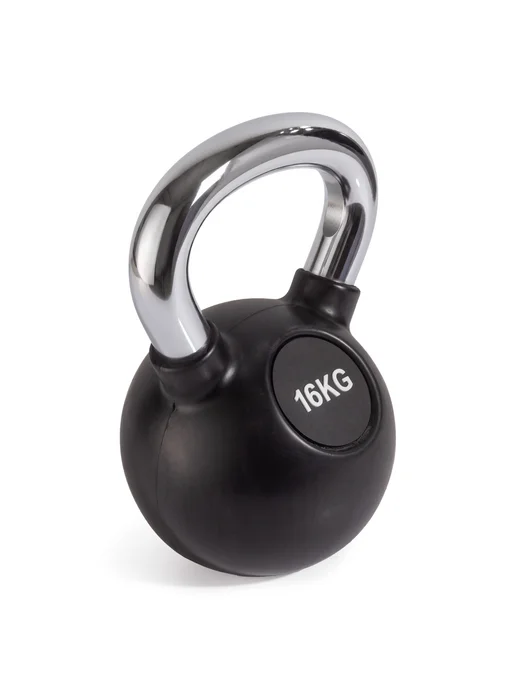 Kapix Гиря с резиновым покрытием 16 кг, 16 кг