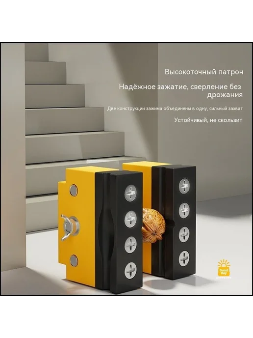 Мини-тиски 60 мм, стальные, с поворотным основанием, вариант, фото 6