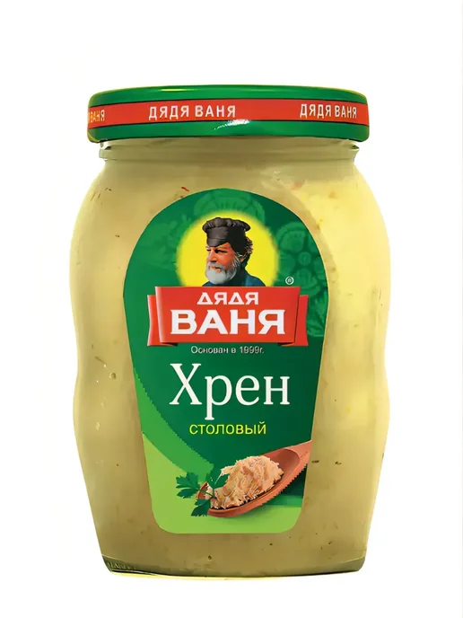 Дядя Ваня Хрен столовый, 18 шт по 140 г, 18 шт, 140 г, фото 3