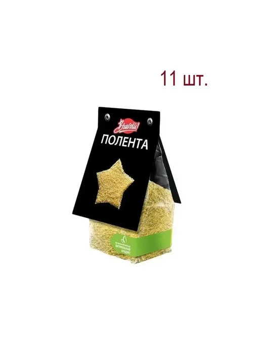 Bravolli Полента 300 г, 11шт, 300 г, 11 шт