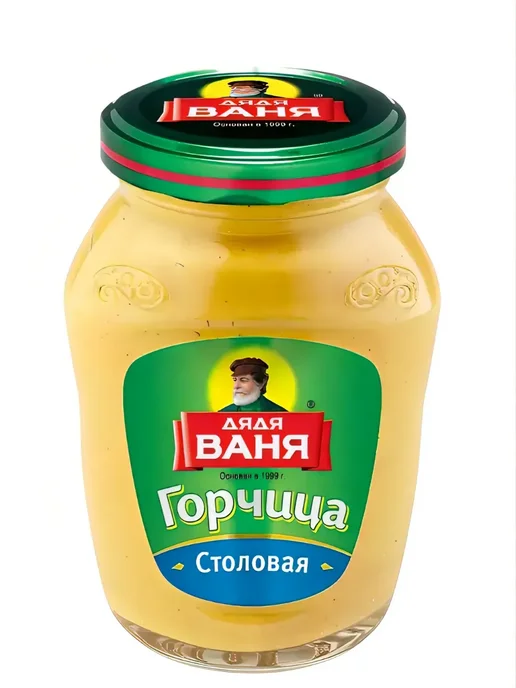 Дядя Ваня Горчица Столовая, 18 шт по 140 г, 18 шт, 140 г, фото 3