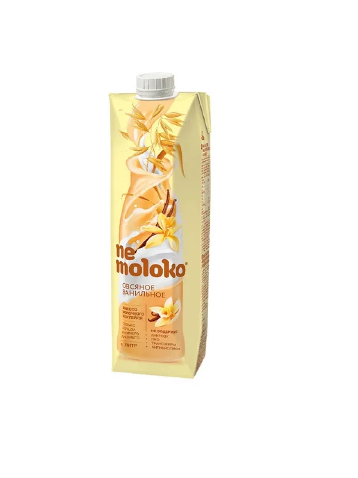 Nemoloko Напиток овсяный ванильный 1л, 6шт, 1 л, фото 2
