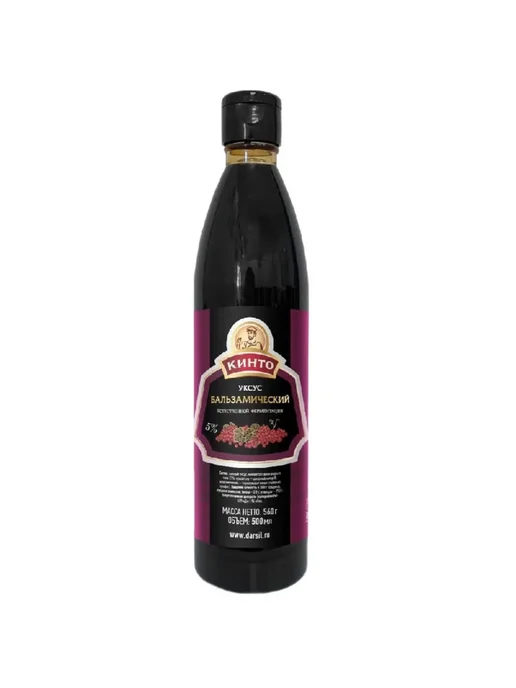 Кинто Уксус бальзамический, пластик, 6 шт по 550 г, 6 шт, 550 г, фото 2