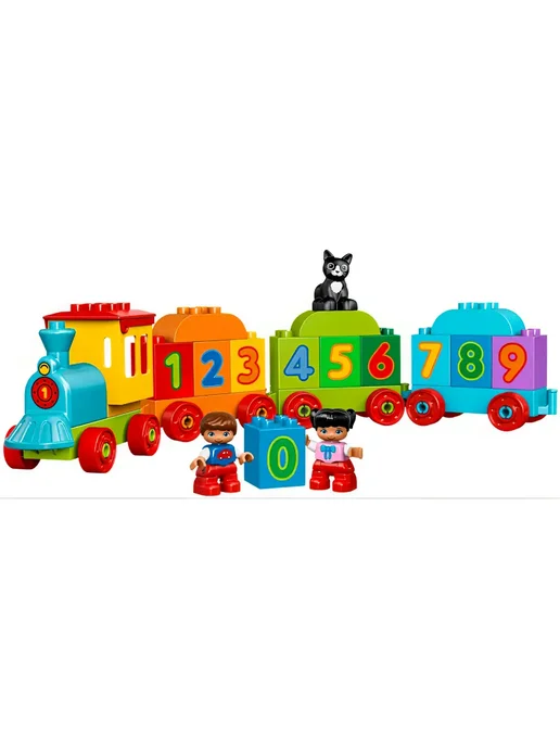 LEGO Конструктор DUPLO 10847 Поезд Считай и играй, вариант, фото 3