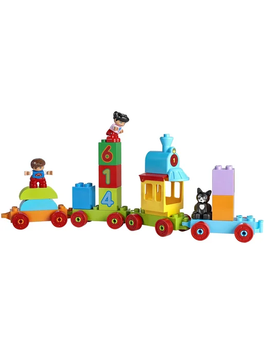 LEGO Конструктор DUPLO 10847 Поезд Считай и играй, вариант, фото 4