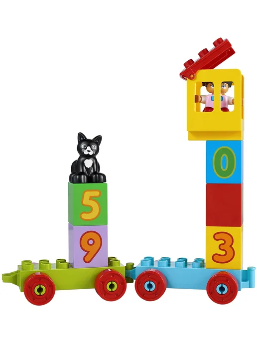LEGO Конструктор DUPLO 10847 Поезд Считай и играй, вариант, фото 5