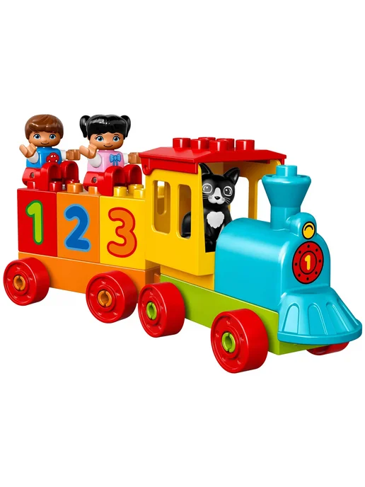 LEGO Конструктор DUPLO 10847 Поезд Считай и играй, вариант, фото 6